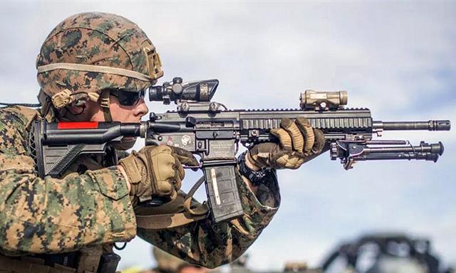 军事丨美国海军正式列装m27iar步枪m4卡宾枪将逐渐淡出海军