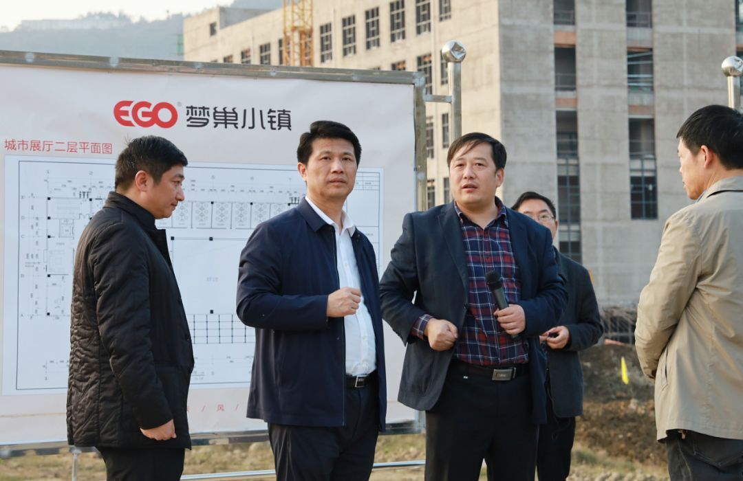 宣恩刘智勇到梦巢小镇建设现场考察