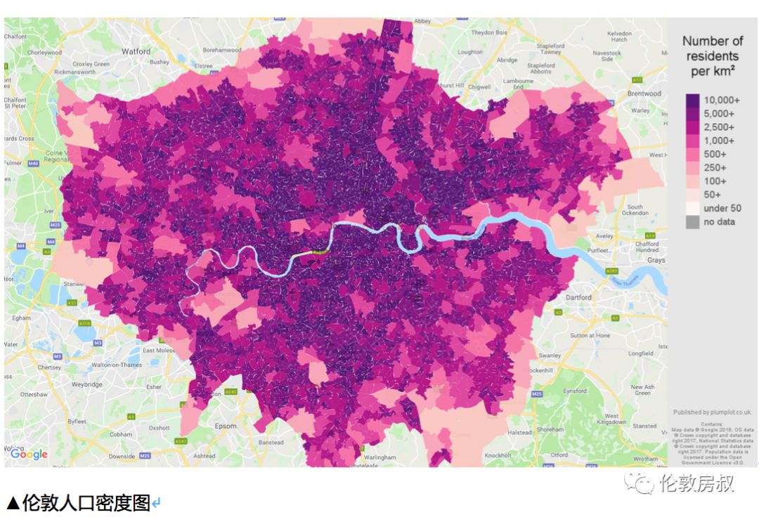 伦敦 人口密度_英国伦敦