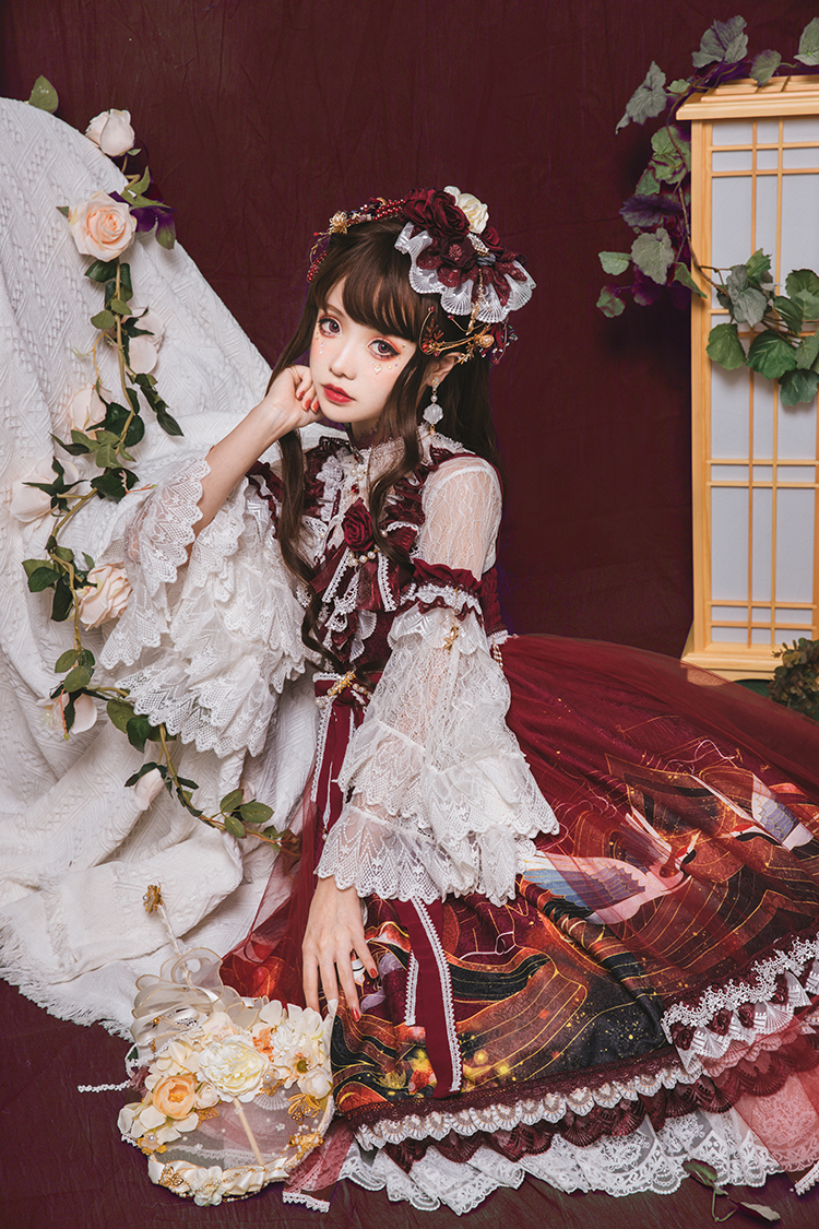 lolita上新 | 九歌lolita 西洲梦鲤 和风jsk