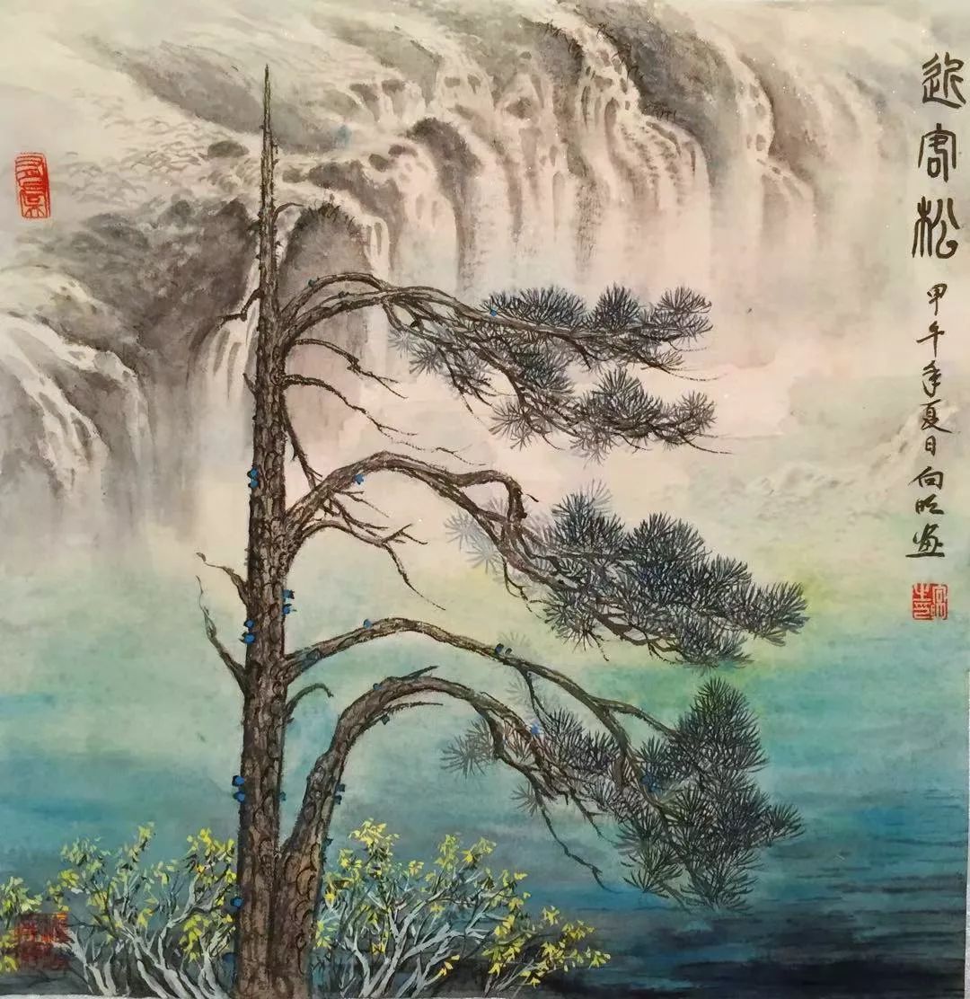 原创艺术中国朱向明绘画作品赏析