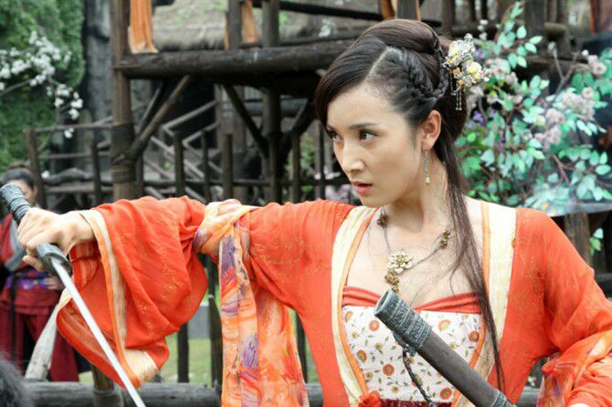 王妍苏是标准的古装女神,她所饰演的各种角色,都非常惊艳,从未失手过.