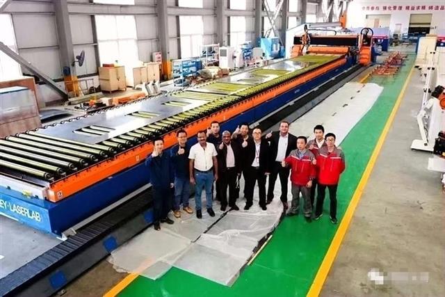 国内首套！华工科技向印度出口大型激光切焊一体机