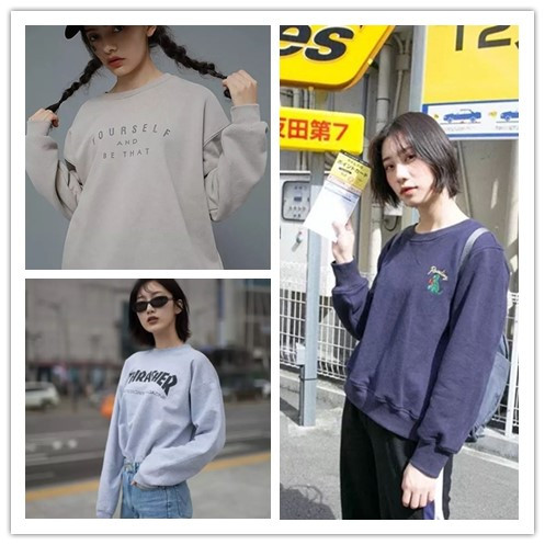 阿莱贝琳推出新款卫衣，可甜可酷，秋冬季这样穿，太时髦了(图2)