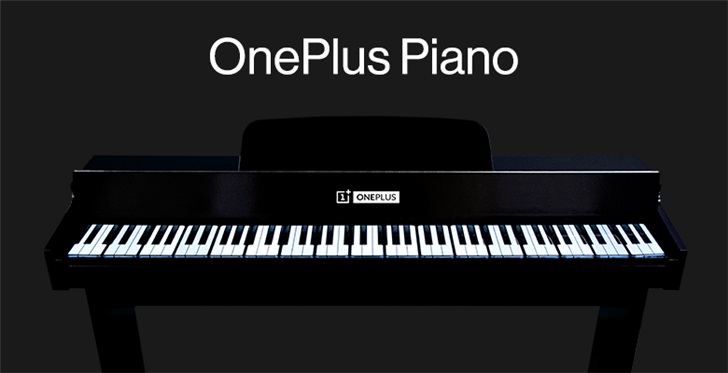 一加公司推出一款“钢琴”，使用17台一加7TPro手机“制作”