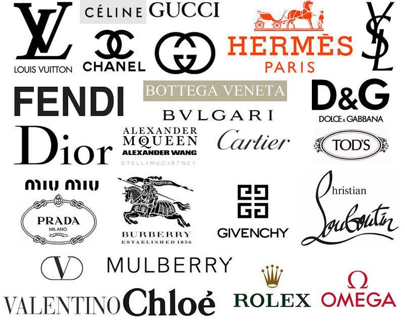 Famous Bag Brand Logos