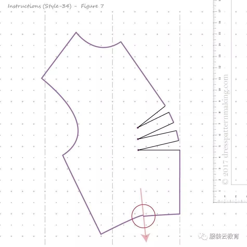 41款服装省道转移的变化实例基础简单复杂全让你学会