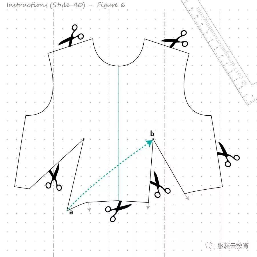 41款服装省道转移的变化实例基础简单复杂全让你学会