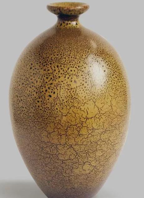 蕎麦釉 茶葉末釉水盤 中国古玩 中国美術 唐物 擺件 茶叶末釉瓷器收藏价值，竞拍价高达百万！_搜狐网