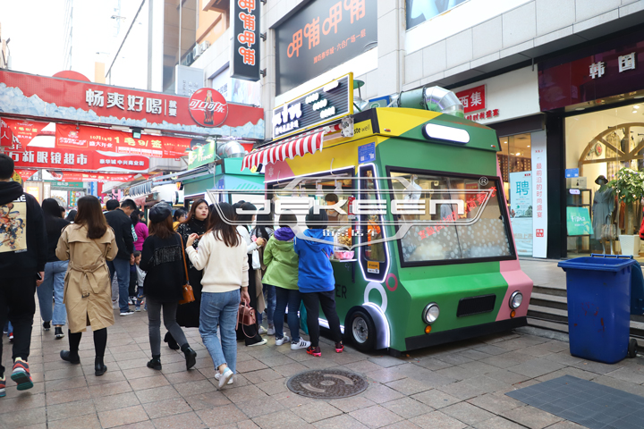 街景电动餐车助力泰华城市商圈巨头燃爆潍坊