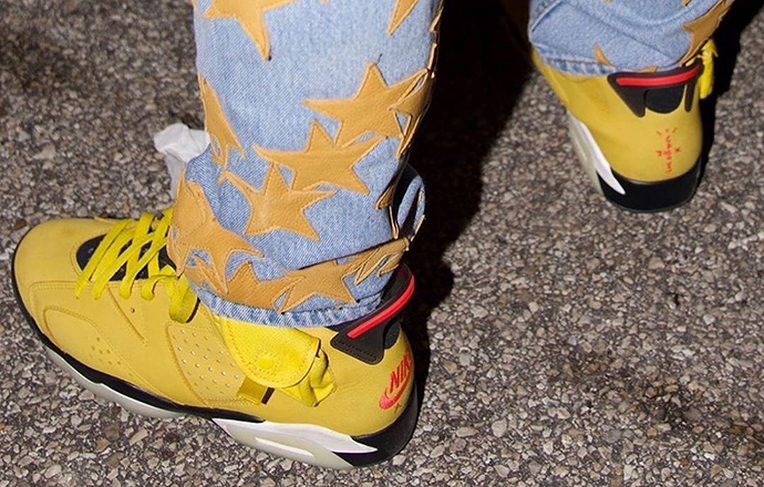 TravisScottxAirJordan6继续更新，柠檬精上线！_Yellow