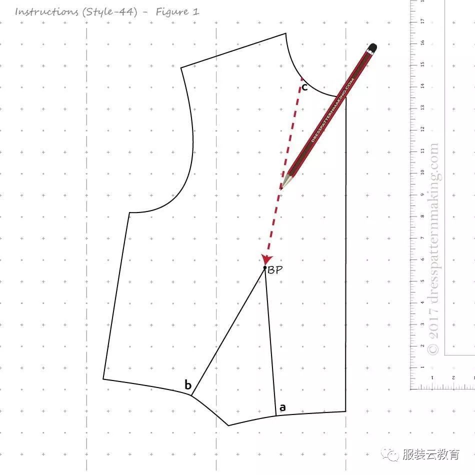 41款服装省道转移的变化实例基础简单复杂全让你学会