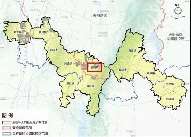 视高位置图(图源:眉山天府新区公众号)