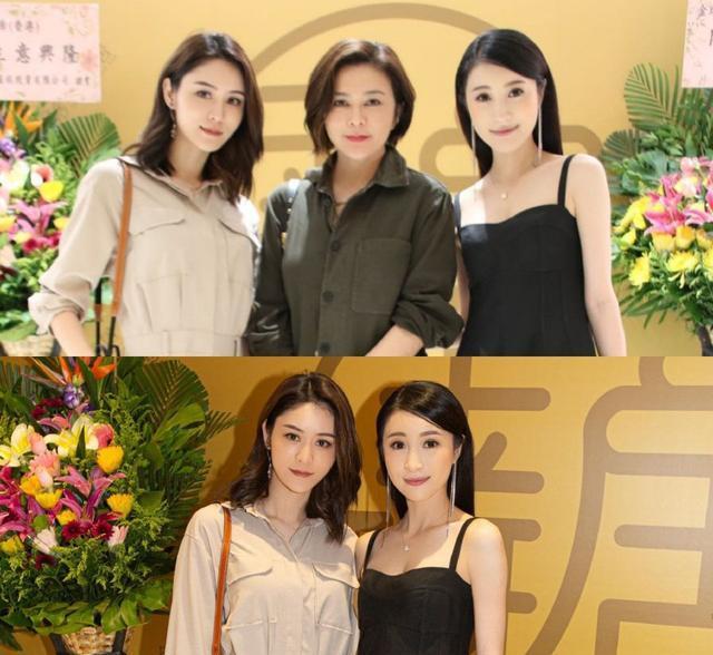 关之琳张馨月林夏薇同框,林峰女友变美了,小嫂子颜值赢了小姑子!