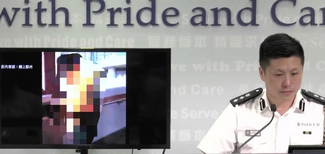 一香港市民被纵火烧伤，港警指暴徒罔顾人命