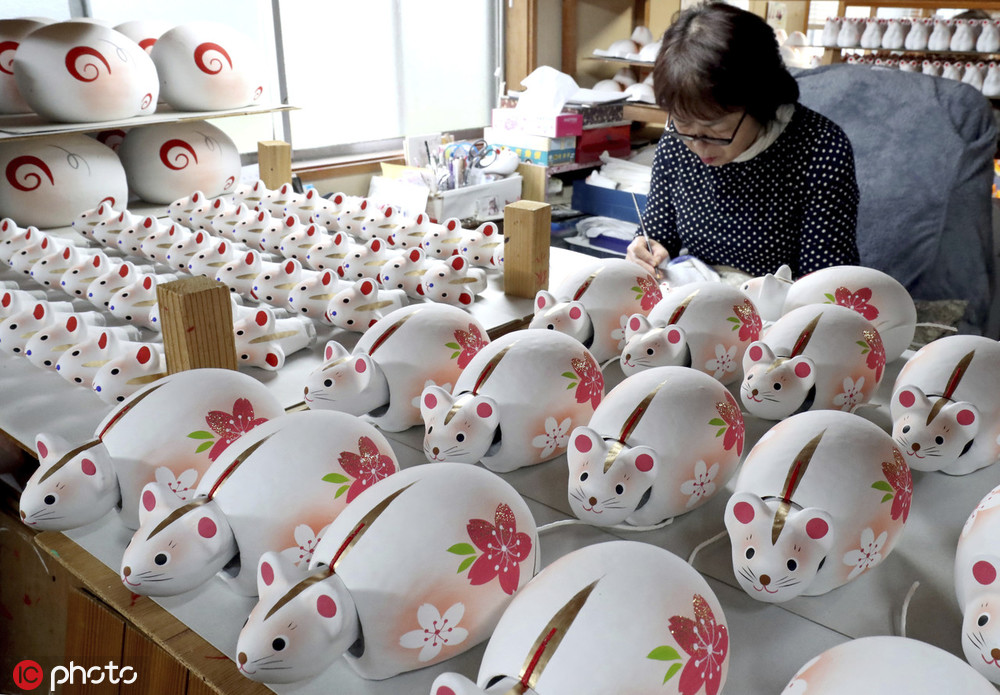 当你还在过“双11”日本工匠已开始制作老鼠纸模迎接“鼠年”
