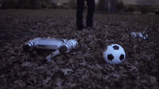 世界首个四足后空翻MIT机器猎豹踢足球，网友惊呼：终结者来了！