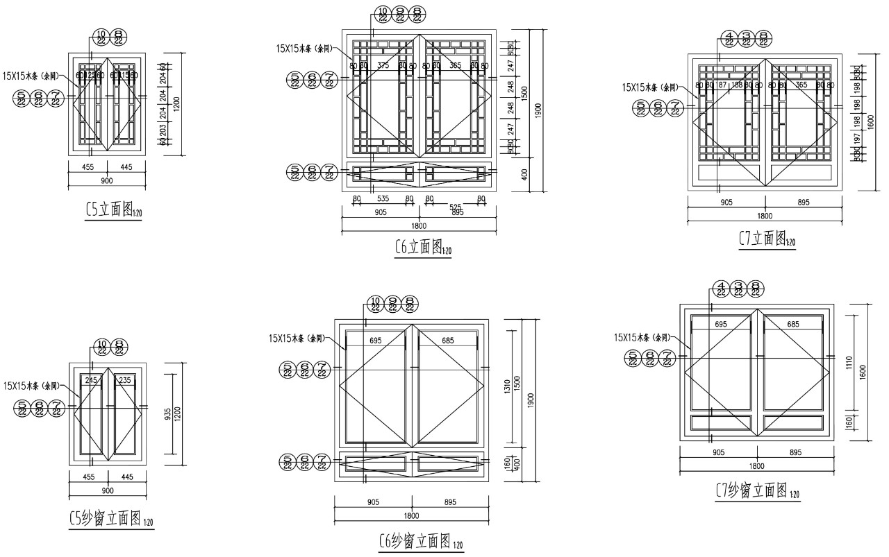 素材cad古建图纸这些个施工图可真会为难人