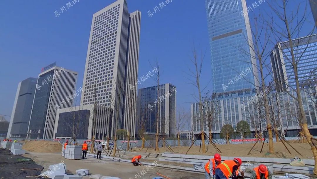 主城区这一地标广场对外开放有了时间表…_泰州