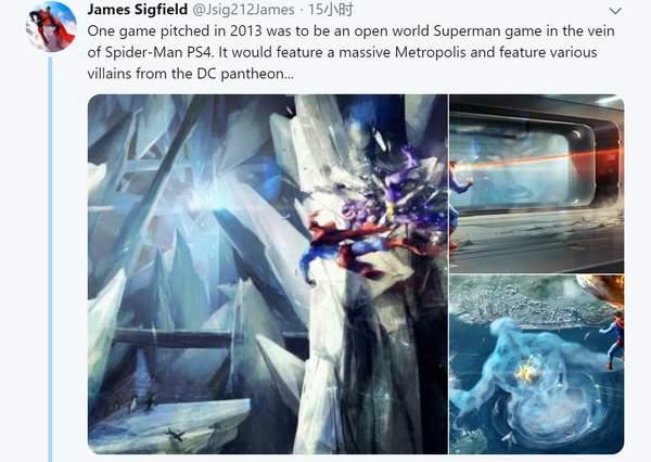 曝华纳曾开发两款《超人》游戏题材上佳，但无疾而终_反派