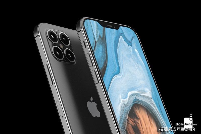 iPhone 12最新概念图，外形将变得更锐利、刘海更
