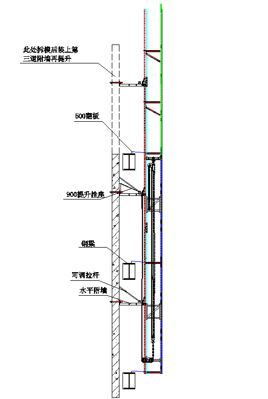 技术智能爬架安装提升与拆除