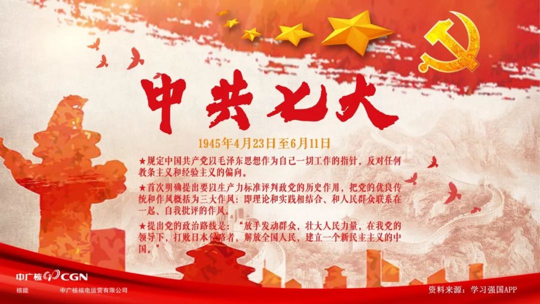 【图|党史和新中国史学习】中国共产党历史上部分重大