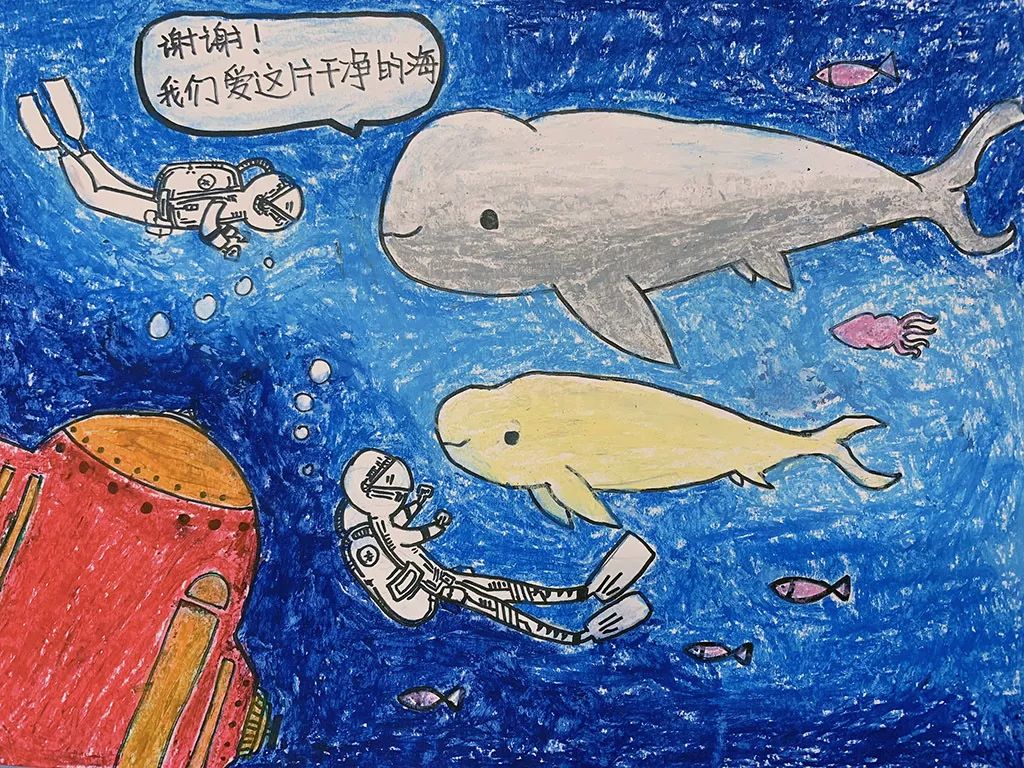 爱绘江豚守护长江全国青少年绘画展开幕
