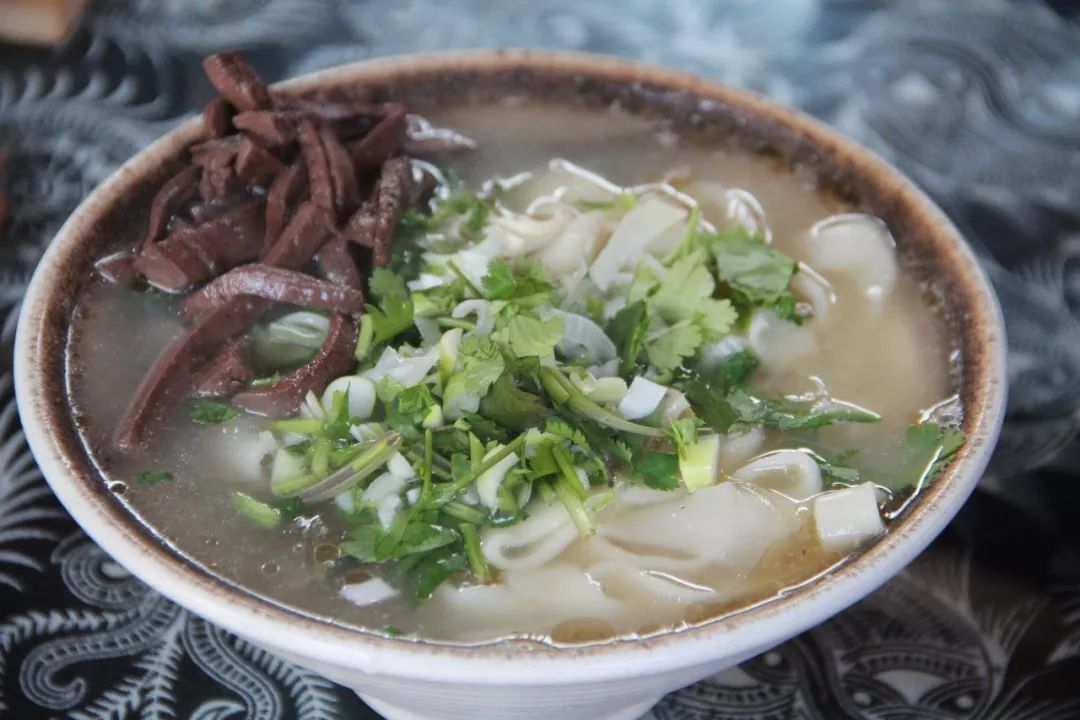 养血粉汤,养血烩面,倒盏村的这道暖心美食你一定不要错过!