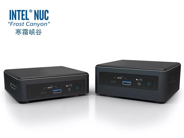 英特尔新款NUC产品照曝光：高矮两款，前置Type-C