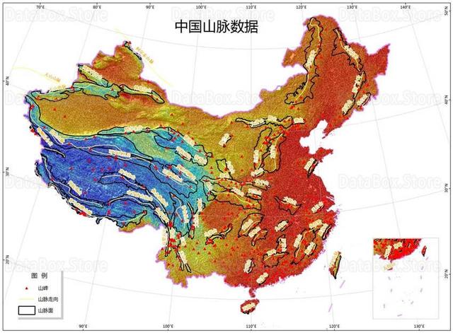 中国三座山脉的最长,带你一起来看