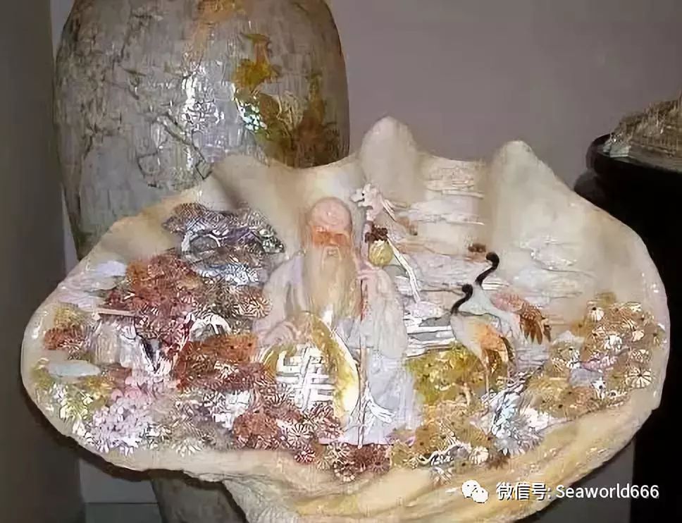 贝壳雕刻的艺术品_手机搜狐网