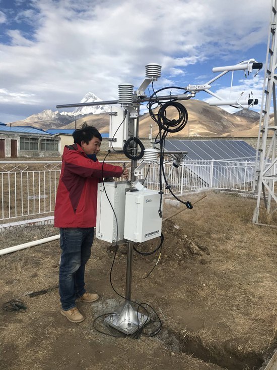 西藏建成第二个地气通量观测系统