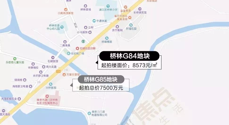 桥林g85地块 浦口区桥林街道浦乌路以南,南湾街以西02地块,东至南湾