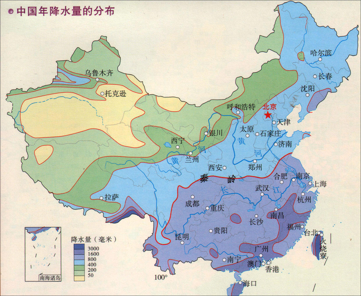 华北地区冬季降水比春季少，为什么反而“春旱”更为严重呢？