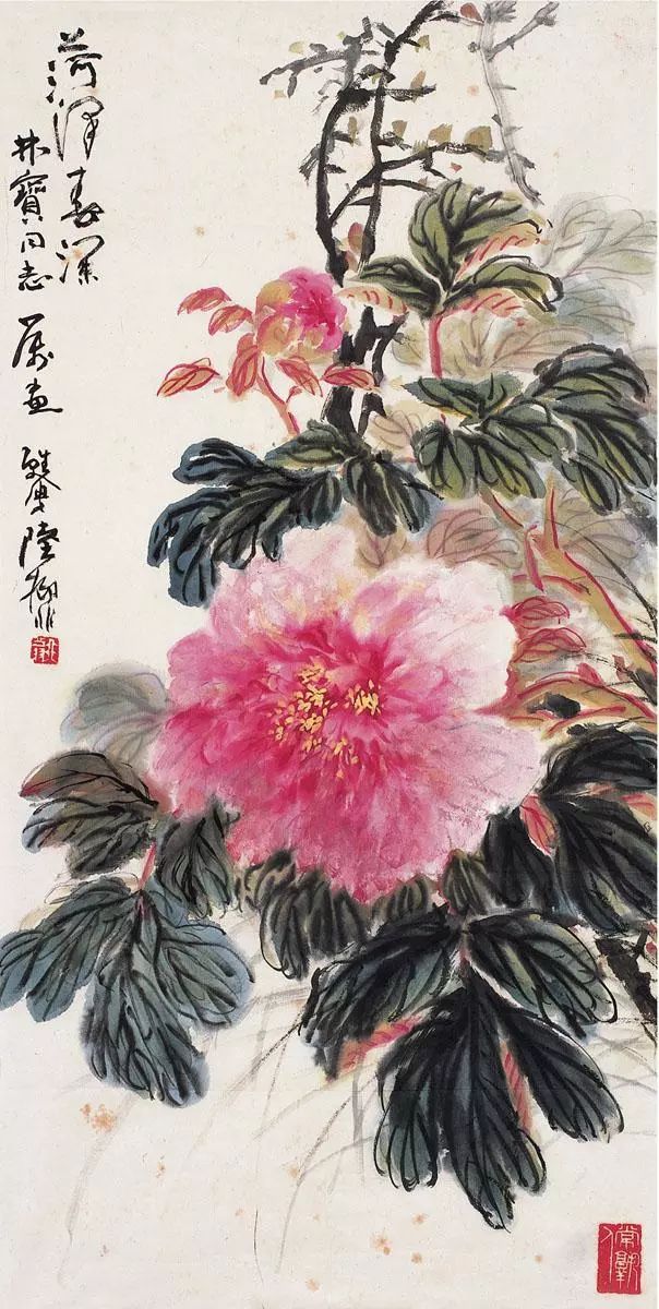 陆抑非高清花鸟80幅