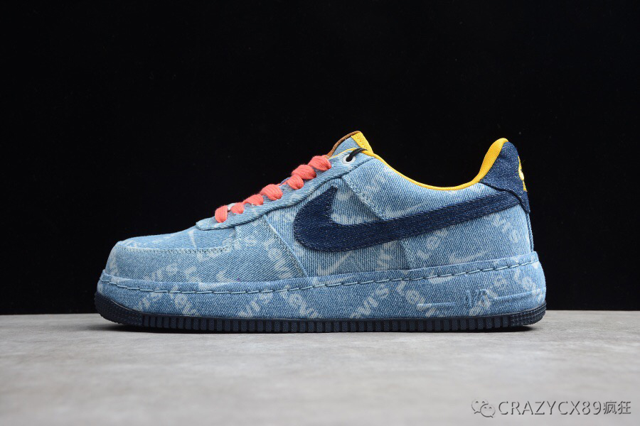 耐克空军低帮李维斯Levi's x Nike Air Force 1 Low 联名运动鞋_手机搜狐网