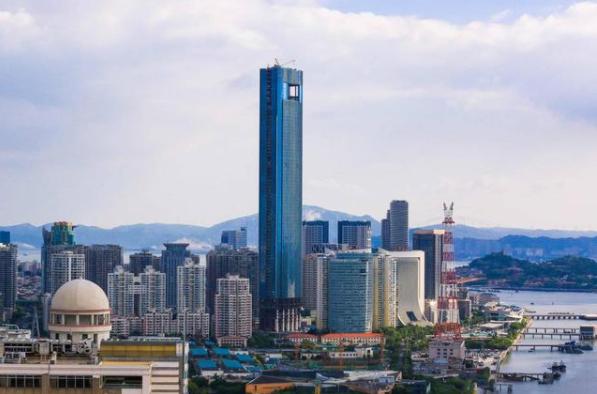 2019年厦门十大最高建筑最新排名300米厦门双子塔只能屈居第二