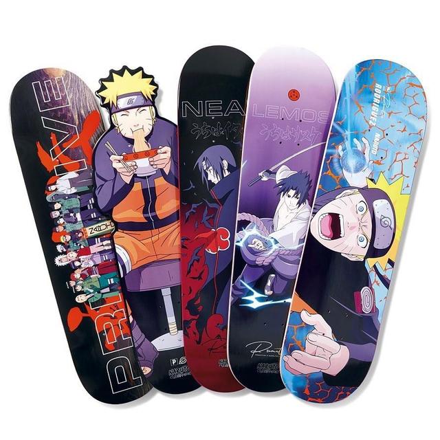 模玩资讯：PRIMITIVESKATE《火影忍者疾风传》联名滑板_Naruto