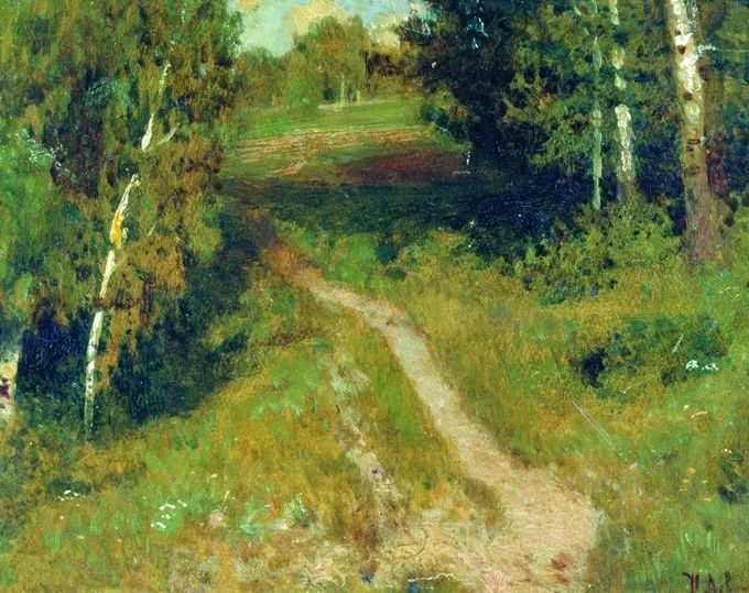 俄罗斯著名风景画家列维坦的诗意油画作品欣赏