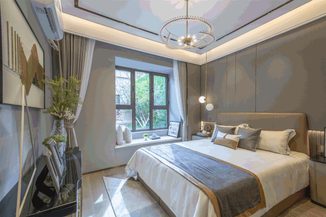 2米,u型人体工学布局,储,洗,切,炒全流线功能设计 南向阳光双卧室尺度