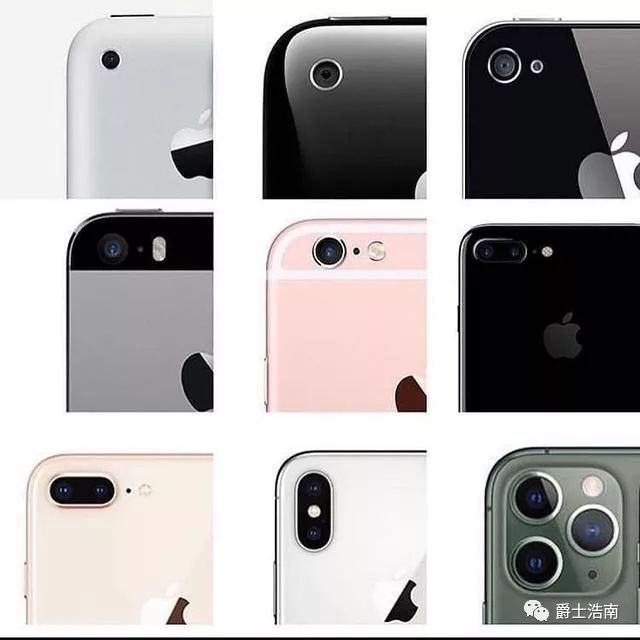 从摄像头的角度看iphone,第一代搭载了一颗200万像素的摄像头