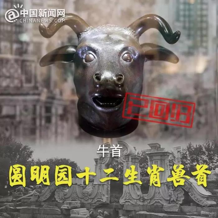 圆明园马首回家！十二兽首中有七尊回归