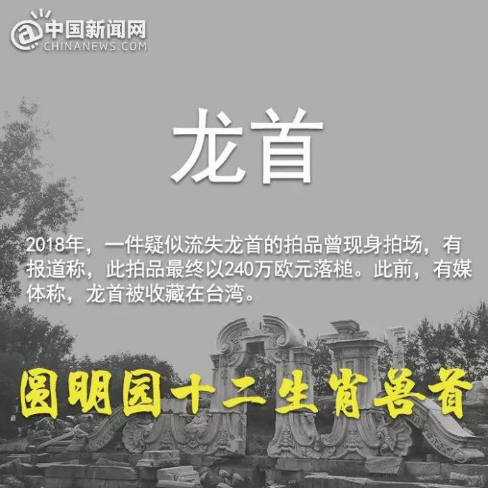 圆明园马首回家！十二兽首中有七尊回归