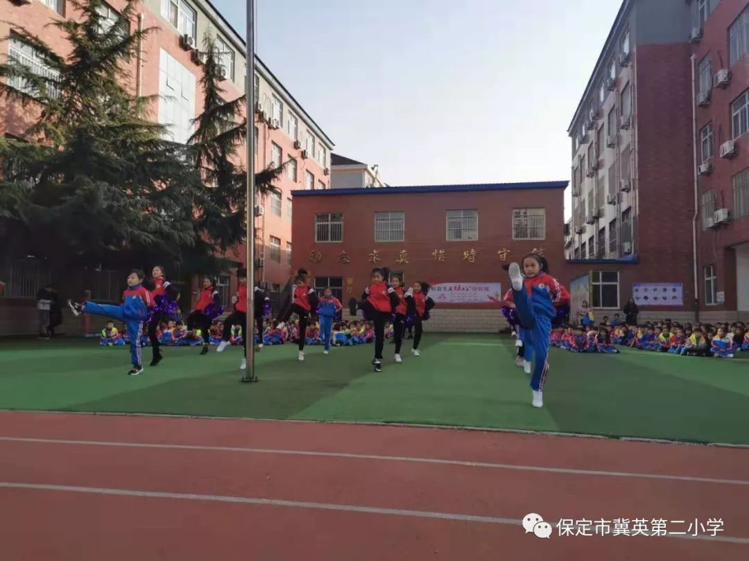 热烈祝贺保定市冀英第二小学参加全国啦啦操竞赛取得优异成绩