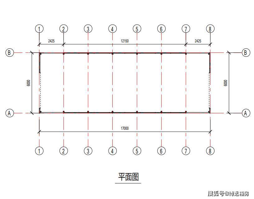 装配式集装箱式房屋设计图