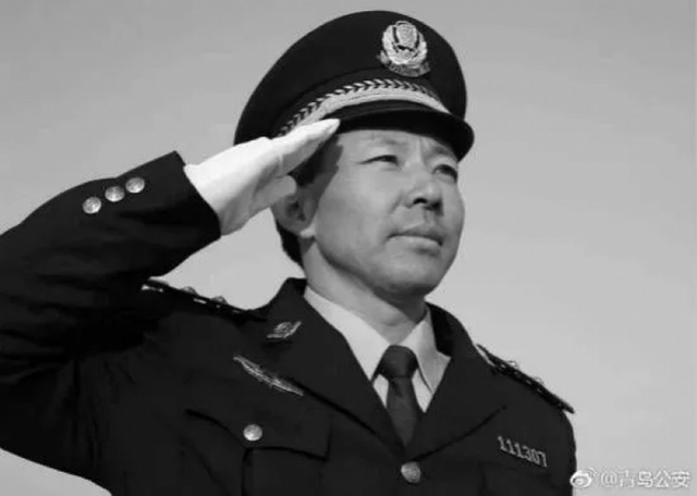 杀害青岛民警男子一审被判死刑！曾在民警重伤