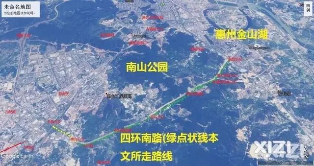 最新惠州四环南路即将完工与水口紧密相连