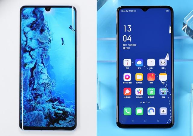 oppo reno ace与华为 p30 pro屏幕对比,这几点体验超出预期