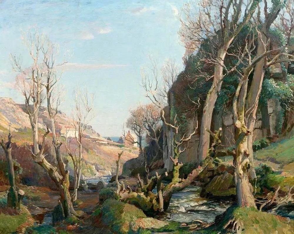 英国著名风景画家samueljohnlamornabirch
